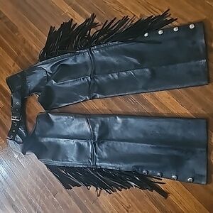 Women's Leather Chaps